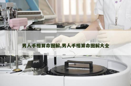 男人手相算命图解,男人手相算命图解大全