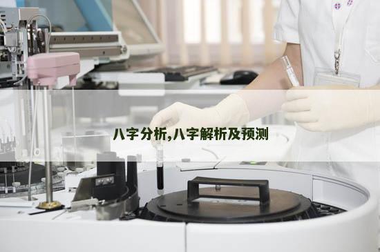 八字分析,八字解析及预测